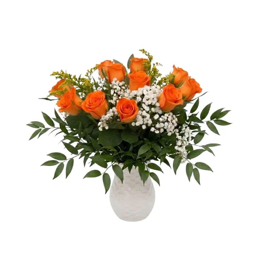 Bouquets Orange Roses