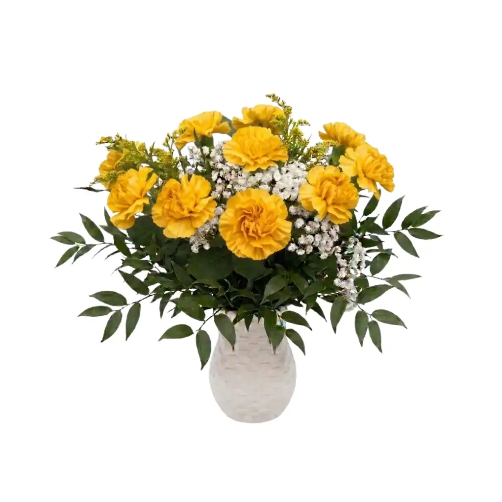 Bouquets Yellow Carnations