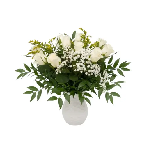 Bouquets White Roses 