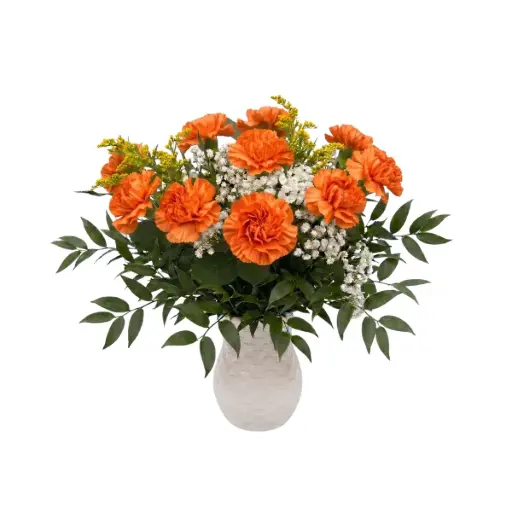 Bouquets Orange Carnations